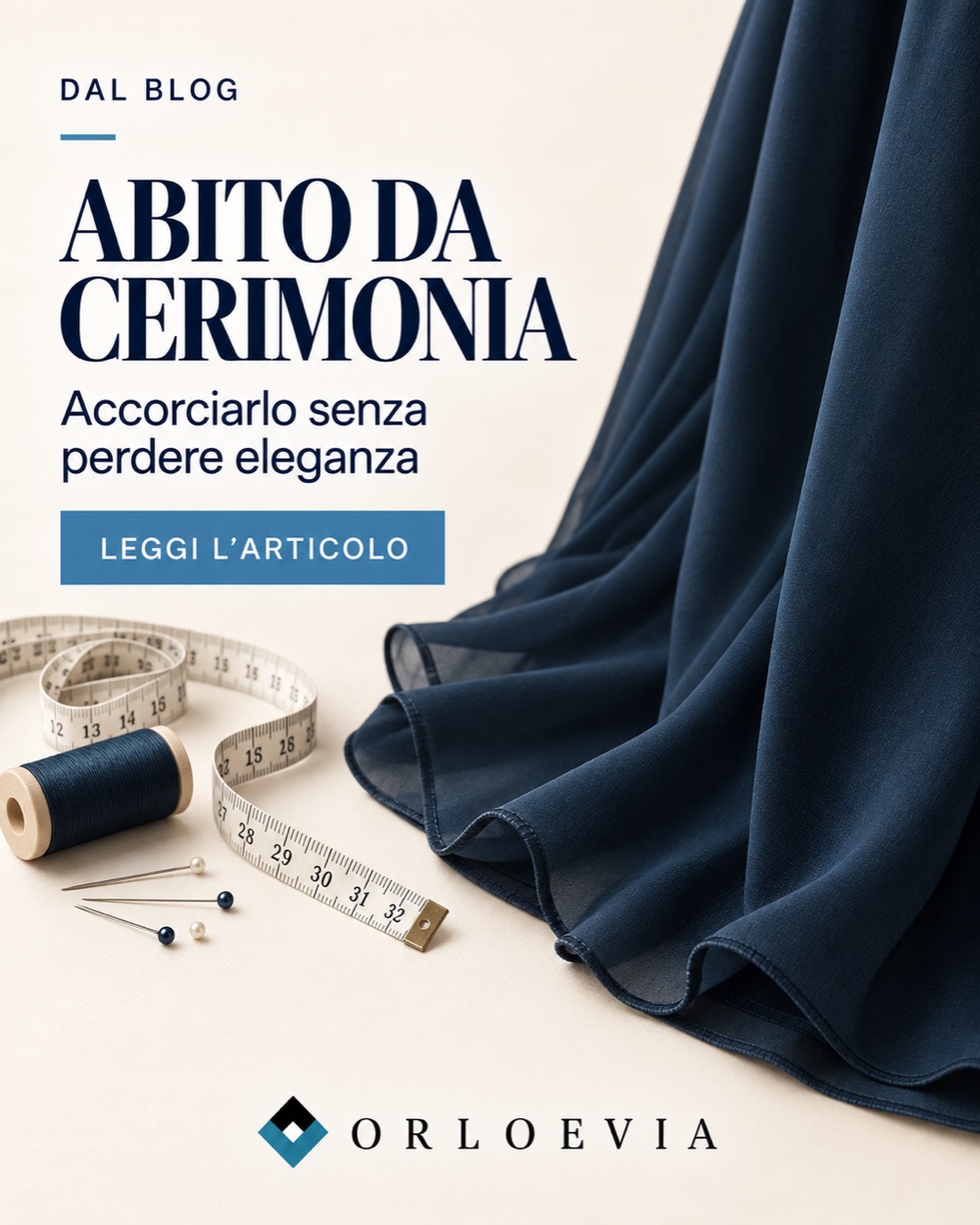 Accorciare un abito da cerimonia senza perdere eleganza