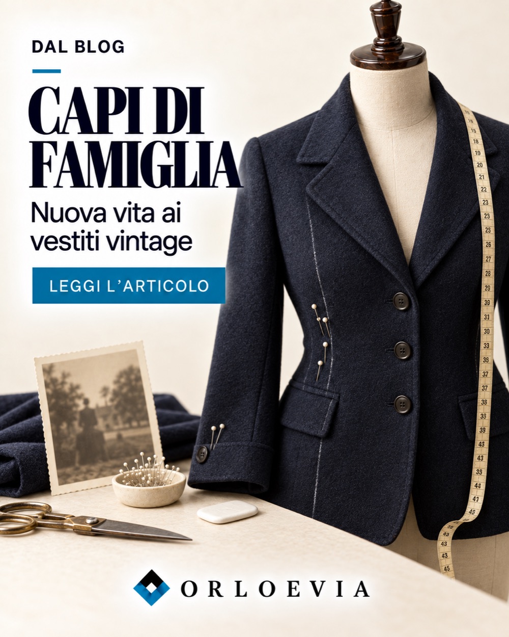 Capi di famiglia: come dare nuova vita ai vestiti vintage