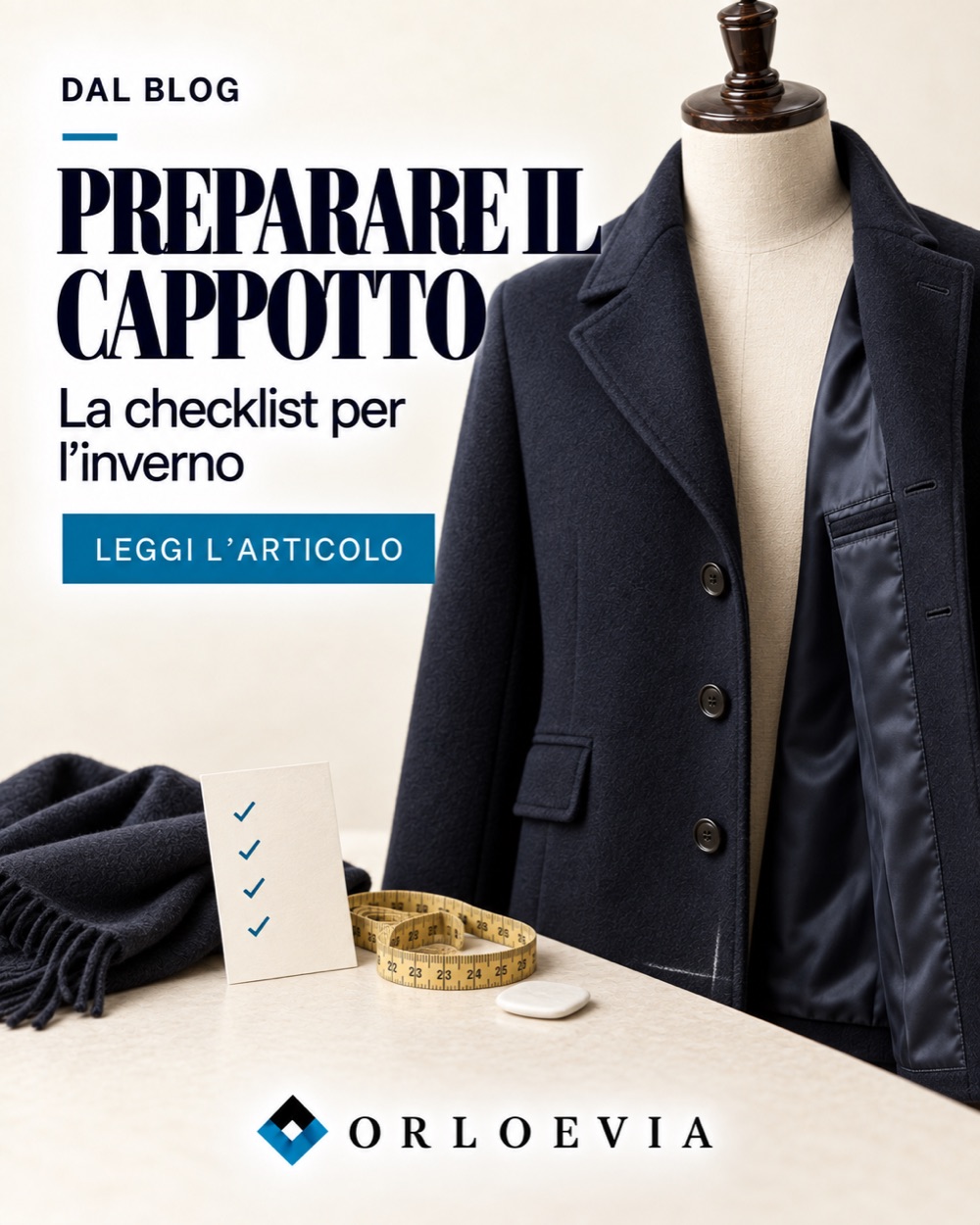 Preparare il cappotto per l’inverno: la checklist