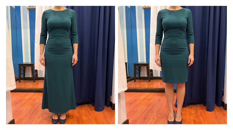 Vestito Troppo Lungo — Orlo e Via